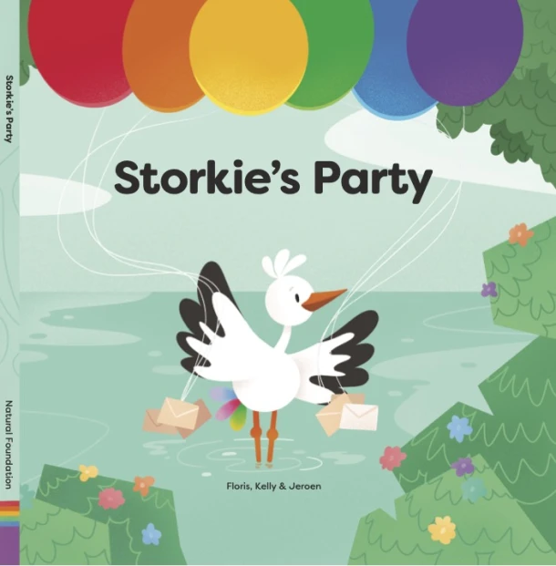 Storkie‘s party – Floris Dorgelo – boek cover