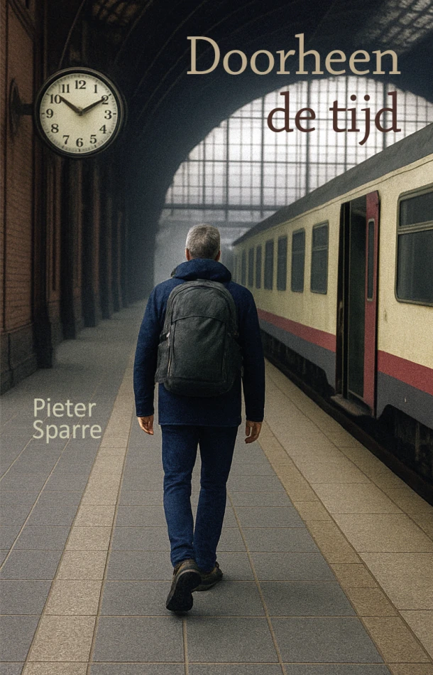 Doorheen de tijd – Pieter Sparre – boek cover