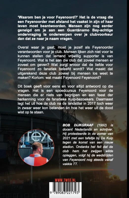 Ons Feyenoord – Bob Dijkgraaf – boek cover