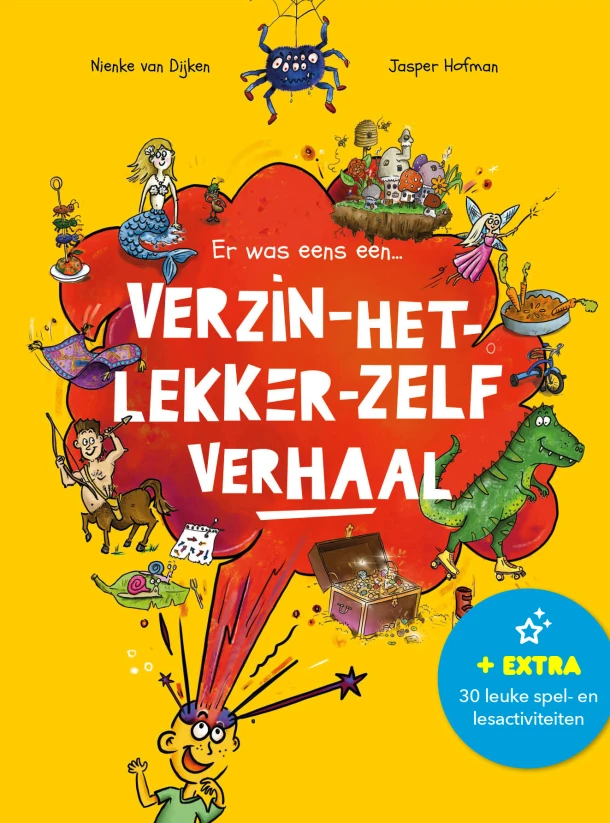 Verzin het lekker zelf verhaal – Nienke van Dijken – boek cover
