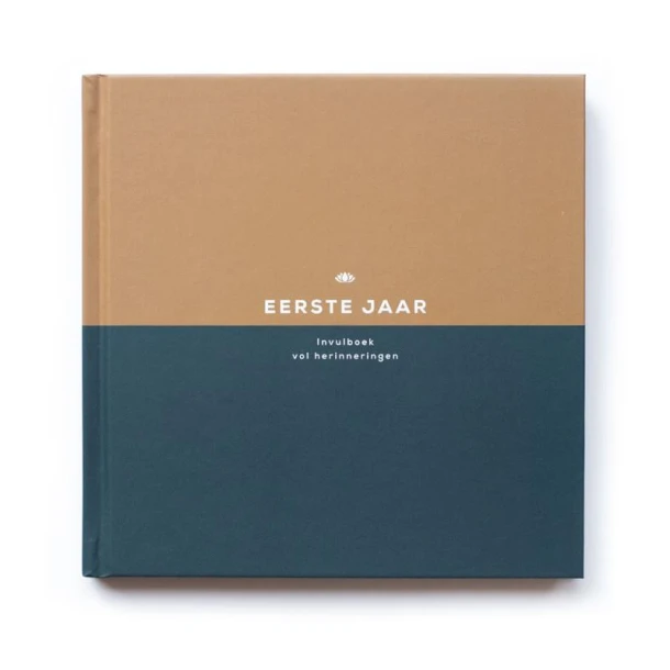 Eerste jaar invulboek - jongen – Leukigheidjes – boek cover