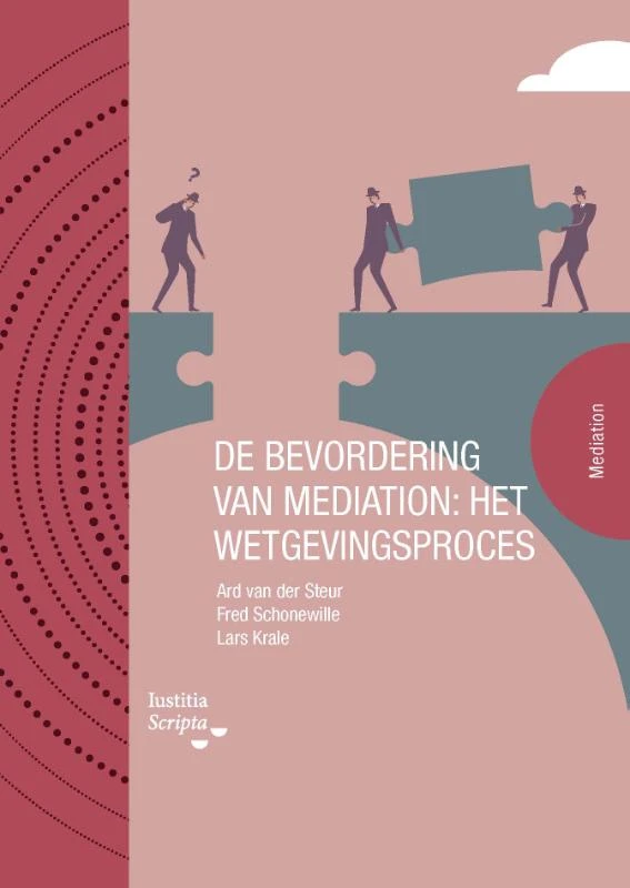 De bevordering van mediation: het wetgevingsproces – Lars Krale – boek cover
