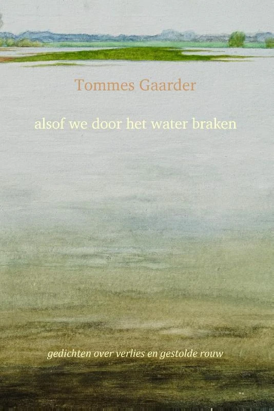 alsof we door het water braken – Tommes Gaarder – boek cover