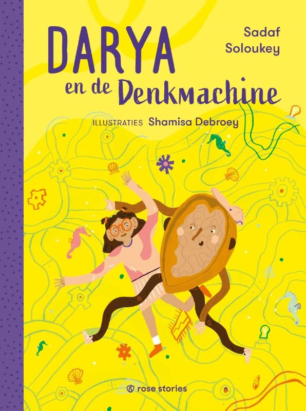 Darya en de denkmachine – Sadaf Soloukey – boek cover