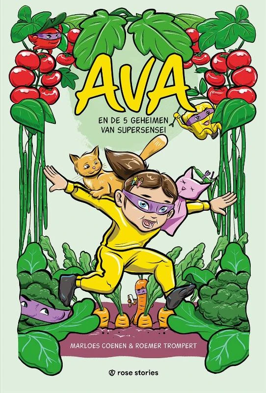 Ava en de vijf geheimen van Supersensei – Marloes Coenen – boek cover