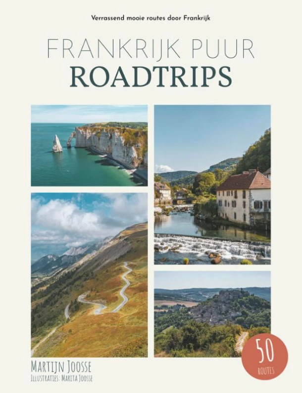 Frankrijk Puur Roadtrips – Martijn Joosse – boek cover