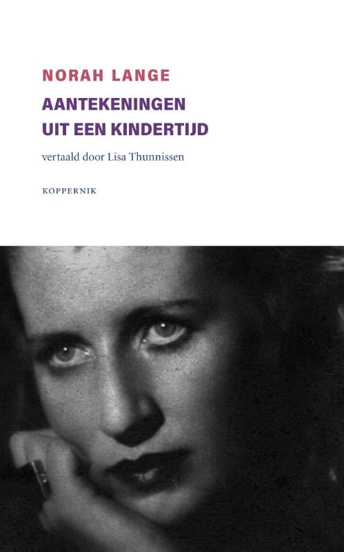 Aantekeningen uit een kindertijd – Norah Lange – boek cover