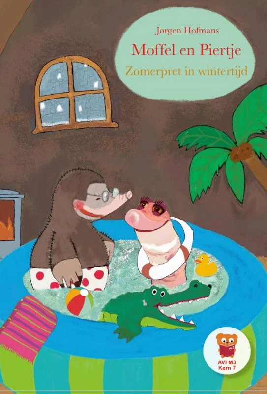 Moffel en Piertje Zomerpret in wintertijd – Jørgen Hofmans – boek cover
