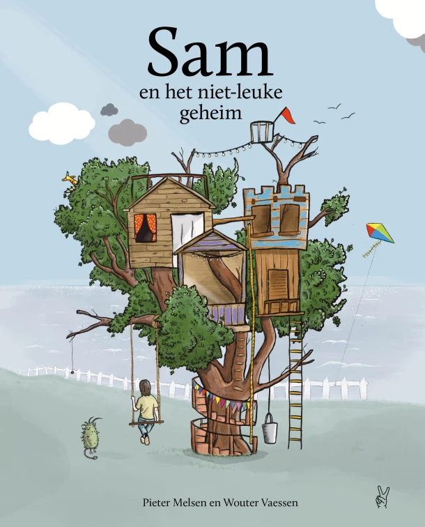Sam en het niet-leuke geheim – Pieter Melsen – boek cover