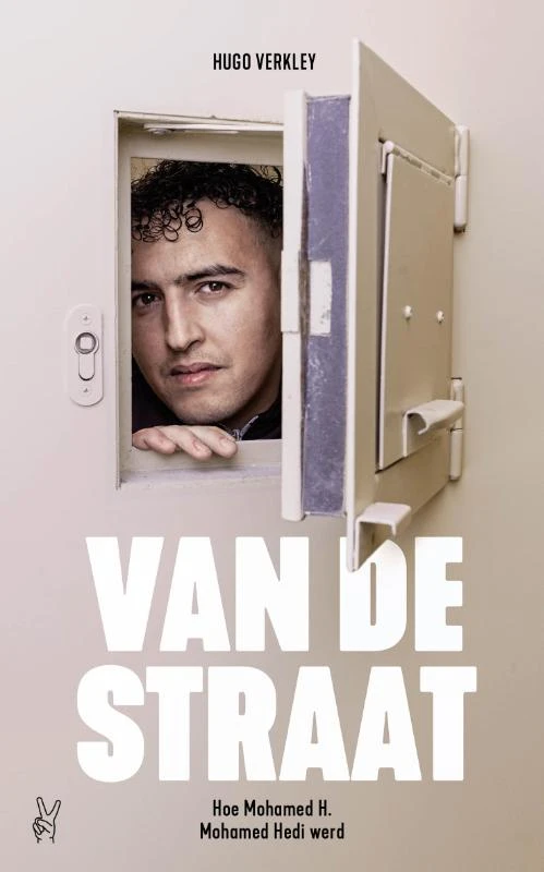 Van de straat – Hugo Verkley – boek cover