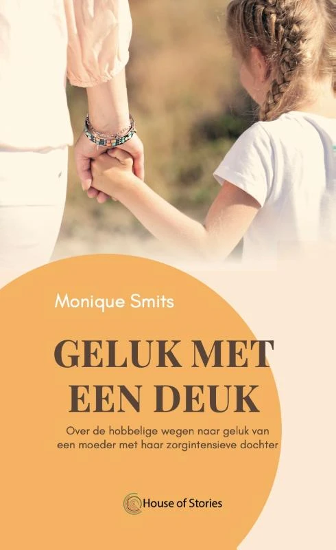 Geluk met een deuk – Monique Smits – boek cover