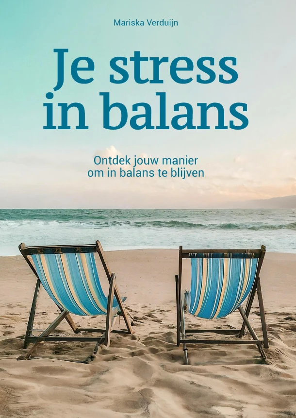 Je stress in balans – Mariska Verduijn – boek cover