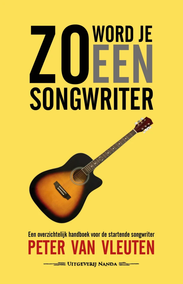 Zo word je een songwriter – Peter Van Vleuten – boek cover