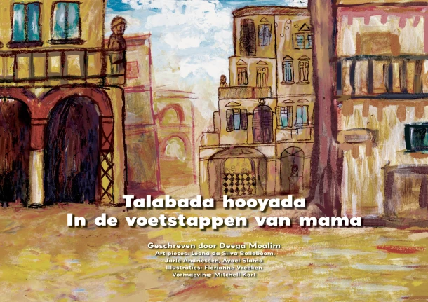 In de voetstappen van mama – Deega Moalim – boek cover