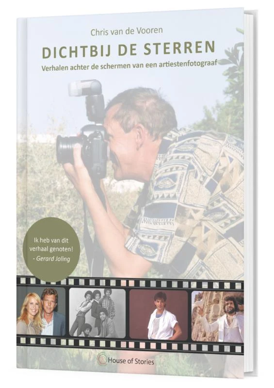 Dichtbij de sterren – Chris van de Vooren – boek cover