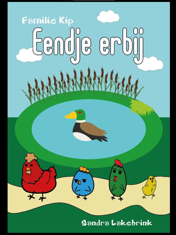 Eendje erbij – Sandra Lakebrink – boek cover