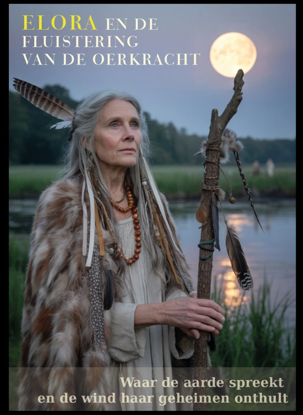 Elora en de fluistering van de oerkracht – Nadia Man – boek cover