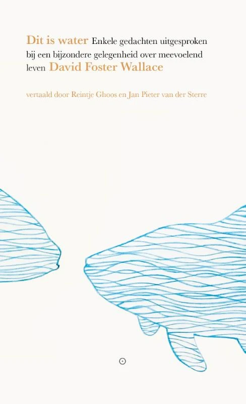 Dit is water – David Foster Wallace – boek cover
