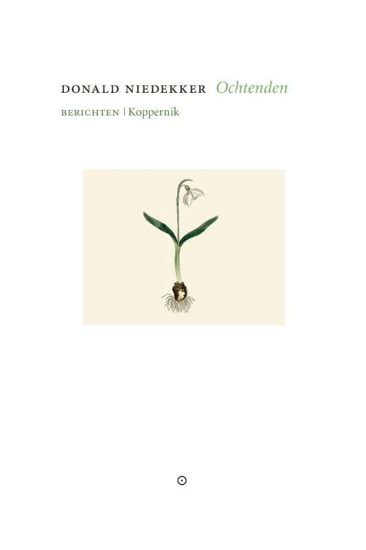 Ochtenden – Donald Niedekker – boek cover