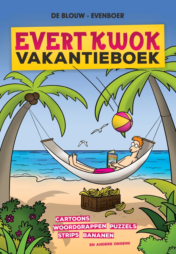 Evert Kwok Vakantieboek 5 – Eelke de Blouw – boek cover