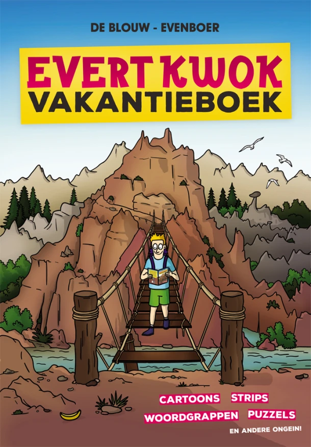 Evert Kwok Vakantieboek – Tjarko Evenboer – boek cover