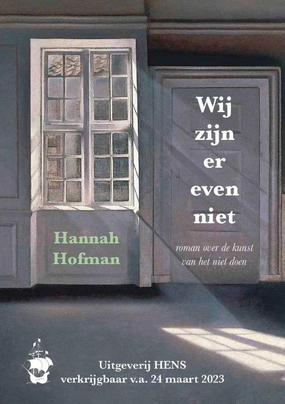 Wij zijn er even niet – Hannah Hofman – boek cover
