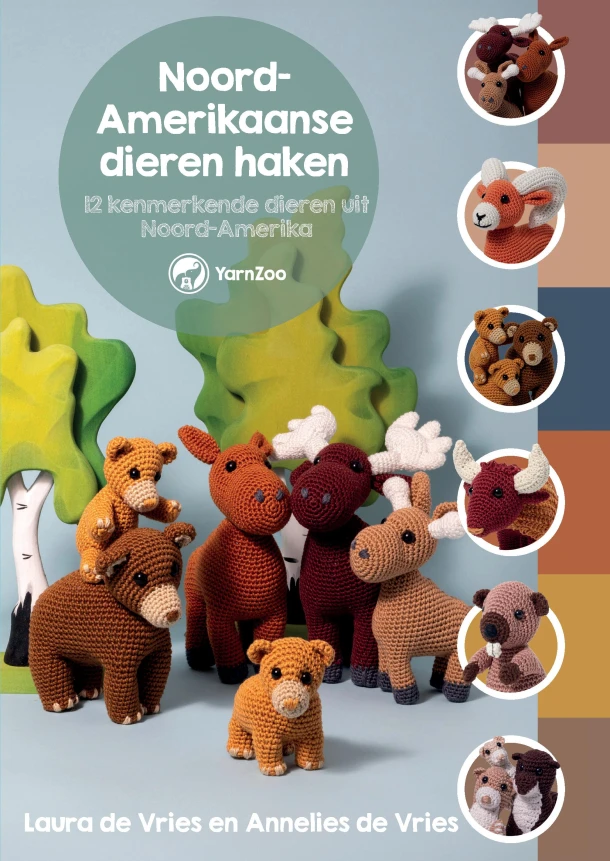Noord-Amerikaanse dieren haken – Laura de Vries – boek cover