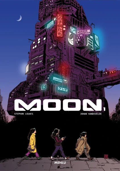 Moon – Johan Vandevelde – boek cover