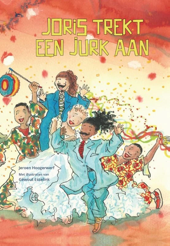 Joris trekt een jurk aan – Jeroen Hoogerwerf – boek cover