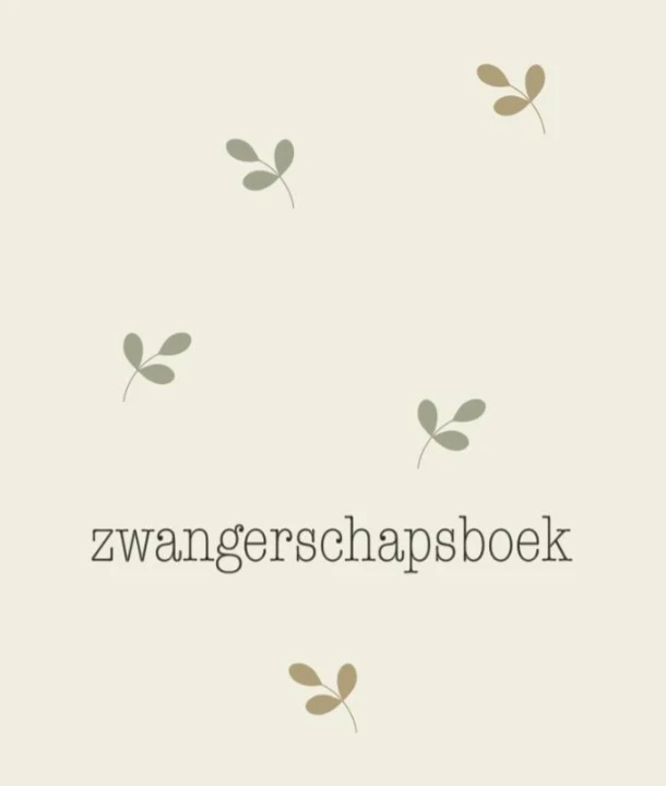 Zwangerschpasboek Smoke groen – Jacqueline Pieterson – boek cover