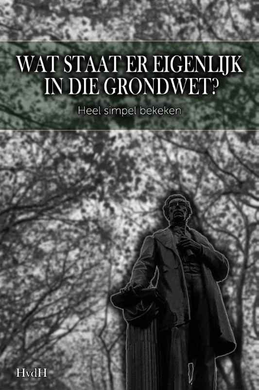 Wat staat er eigenlijk in die grondwet? – boek cover