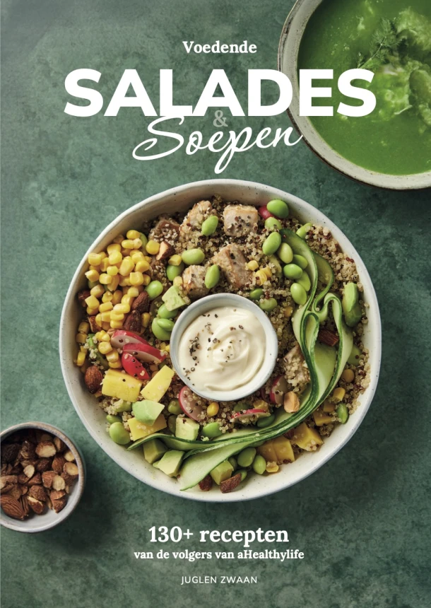 Voedende salades & soepen – Juglen Zwaan – boek cover