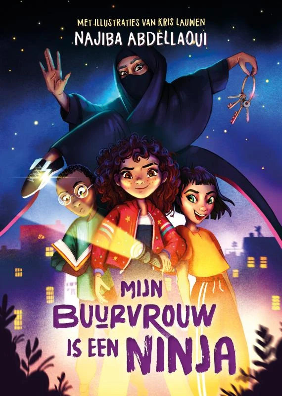 Mijn buurvrouw is een ninja – Najiba Abdellaoui – boek cover