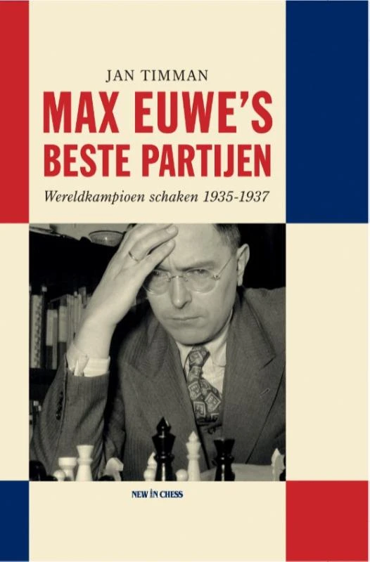 Max Euwe's beste partijen – Jan Timman – boek cover