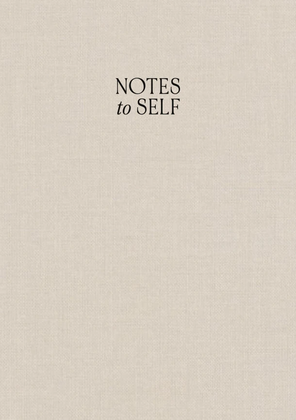 Notes to Self – Kelly Weekers – boek cover