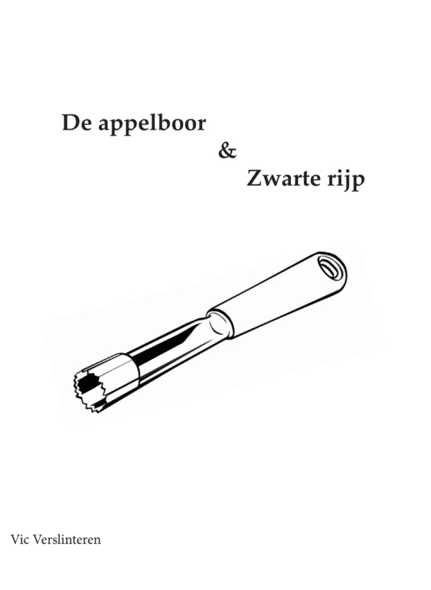 De appelboor & Zwarte rijp – Vic Verslinteren – boek cover