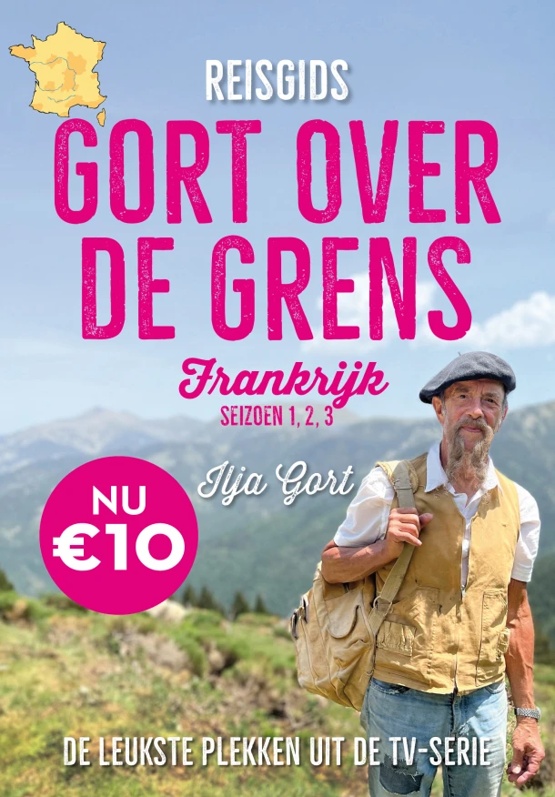 Reisgids Gort over de grens - Frankrijk – Ilja Gort – boek cover