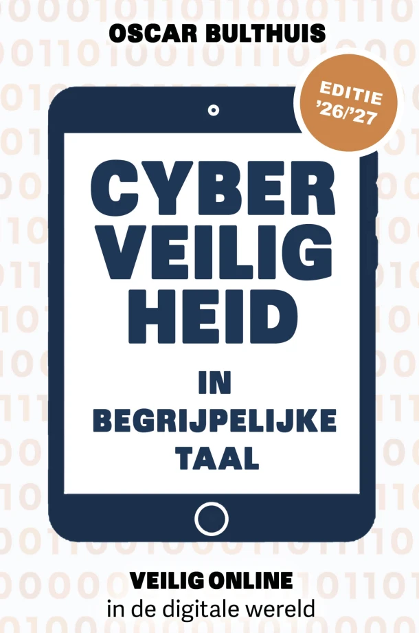 Cyberveiligheid in begrijpelijke taal – Oscar Bulthuis – boek cover
