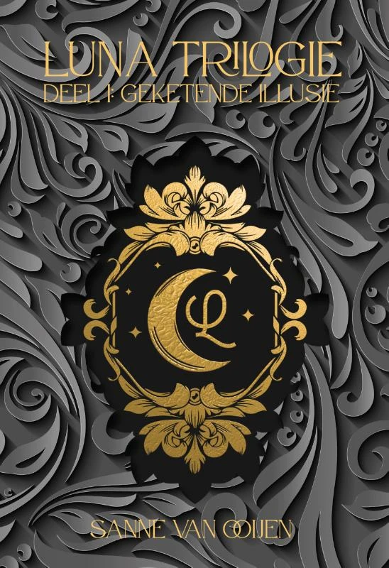 Geketende illusie – Sanne Van Ooijen – boek cover
