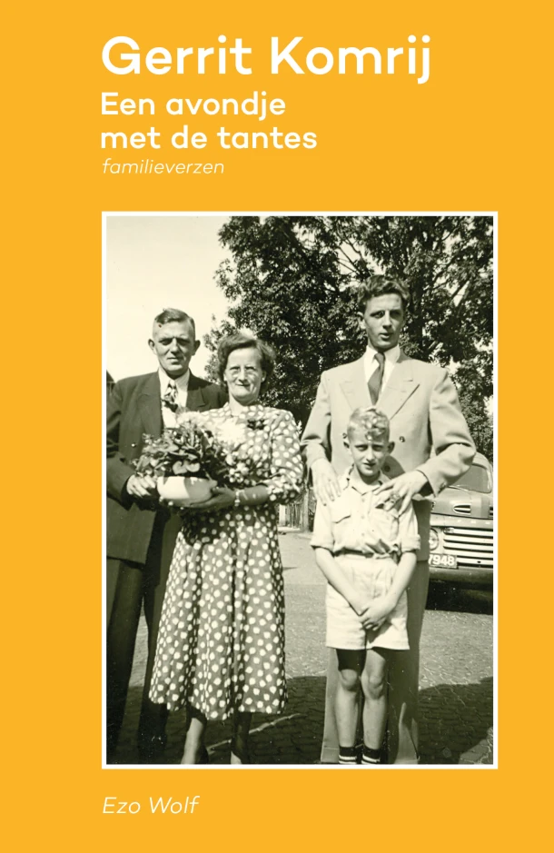Een avondje met de tantes – Gerrit Komrij – boek cover