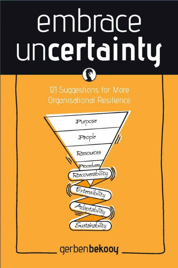 Embrace Uncertainty – Gerben Bekooy – boek cover