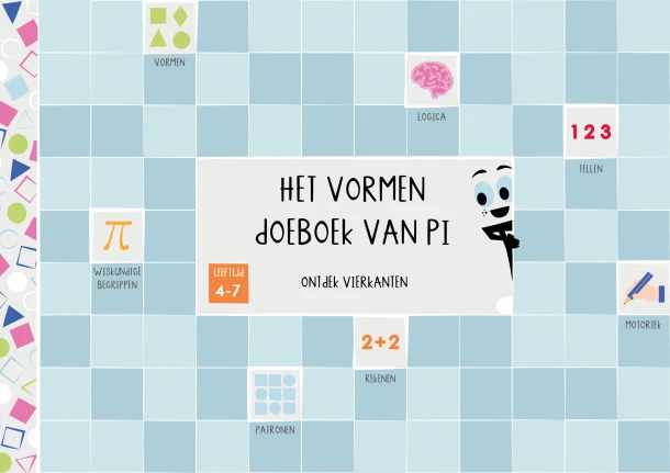 Het vormen doeboek van Pi – Marga van der Wal – boek cover