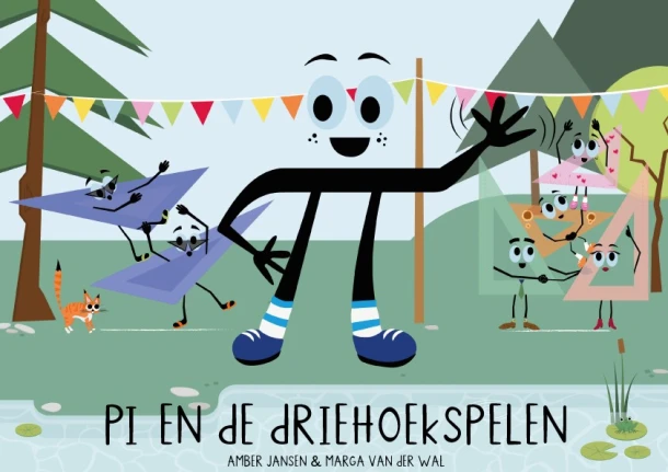 Pi en de driehoekspelen – Marga van der Wal – boek cover