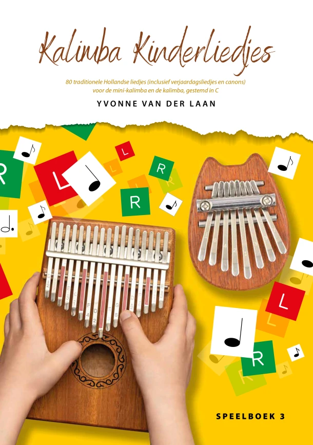 Kinderliedjes - Speelboek 3 – Yvonne van der Laan – boek cover