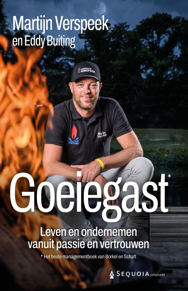 Goeiegast – Martijn Verspeek – boek cover