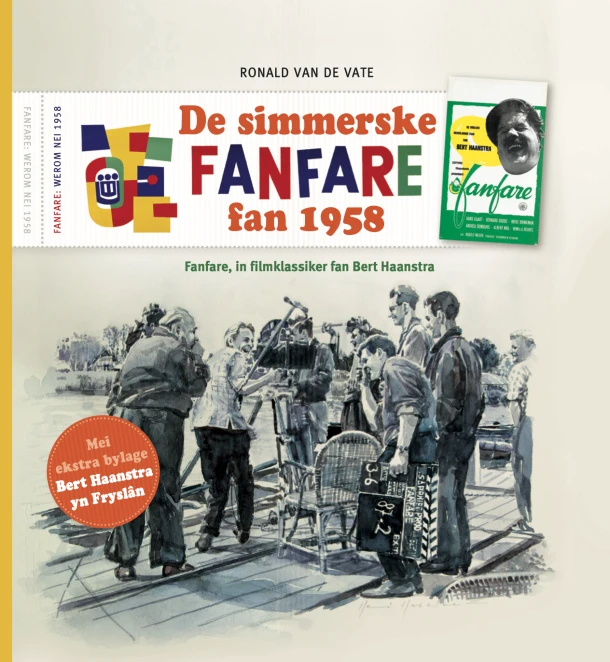 De simmerske fanfare fan 1958 – Ronald van de Vate – boek cover