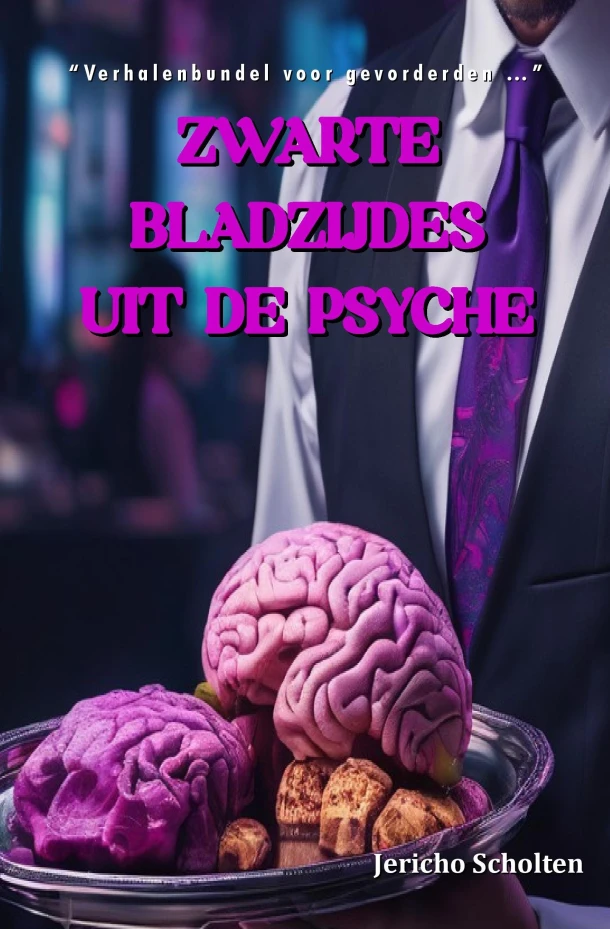 ZWARTE BLADZIJDES UIT DE PSYCHE – Jericho Scholten – boek cover