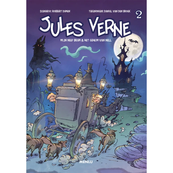 Jules Verne – Robbert Damen – boek cover