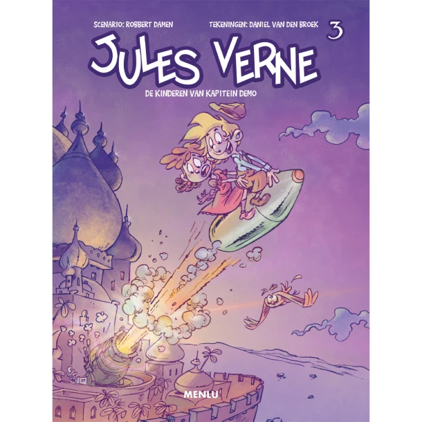 Jules Verne 3 – Robbert Damen – boek cover