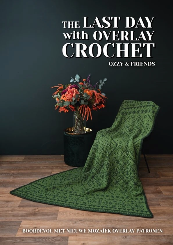 The last day with Overlay Crochet – Oscar de Bruyn – boek cover